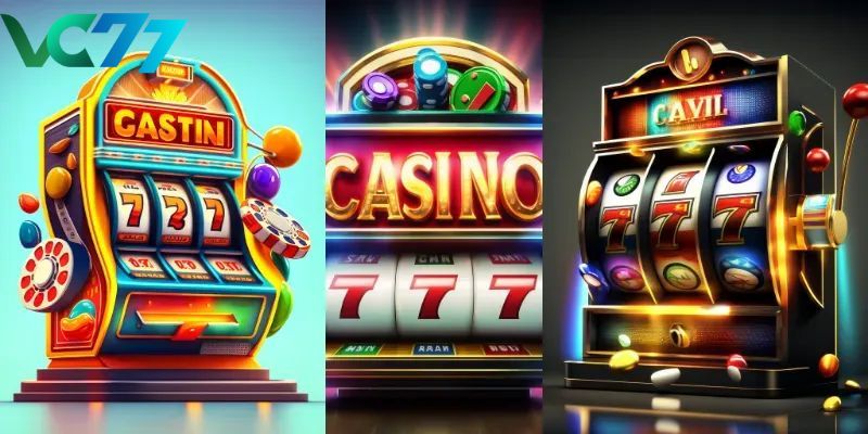 Couple about the casino hall VC77